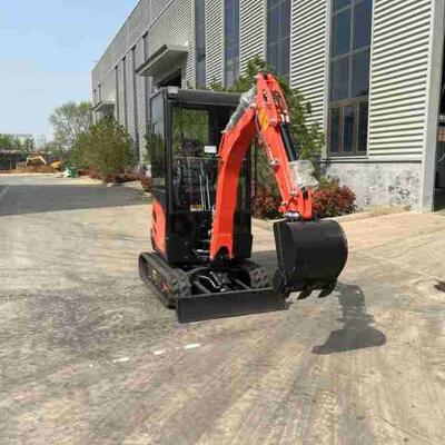 造型庭院景观迷你挖掘机 小区改造挖掘机 道路边沟清理小型挖机