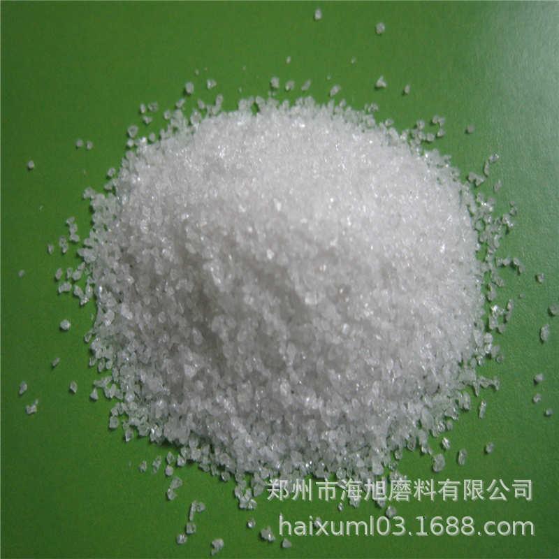 硬质合金喷砂用白刚玉/金刚砂/电熔氧化铝砂图片