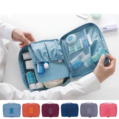 Korean-style portable travel handheld storage bag, women's w