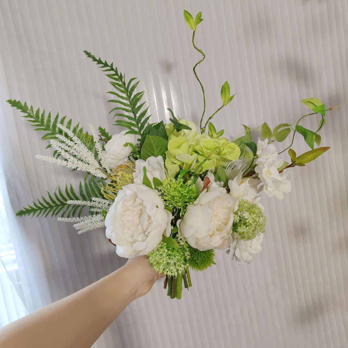 绿仿真客厅花艺花酒花束清新玄关手札假样板间白店色系家居装饰