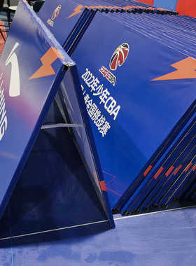 展架aa落地折叠板立式a字三角架架型字围挡展示架双面广告牌