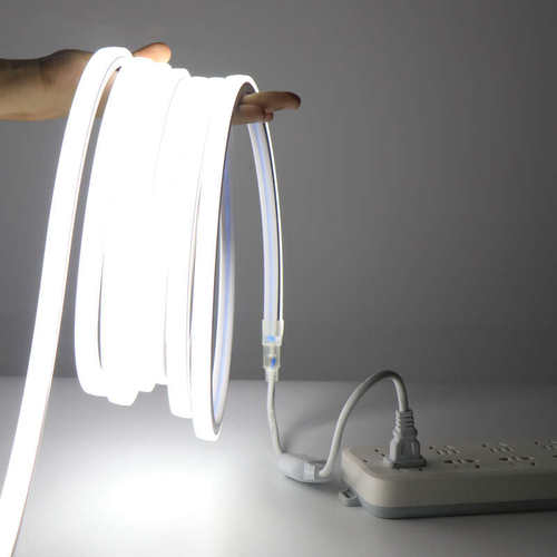 220V灯带软硅胶一体柔性明装线形线条线性嵌入式高压直接led灯条