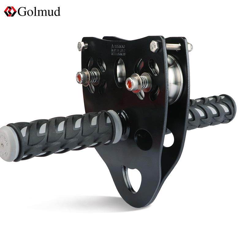 手柄溜索手握式索道户外绳索滑轮儿童成人游乐场高空横渡钢缆滑轮