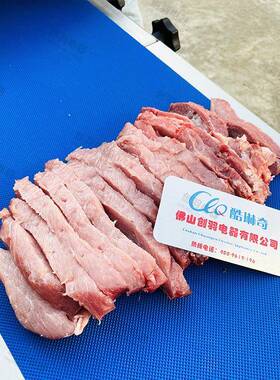 n自动输送款切条二次切肉丁机牛肉条机鲜肉条机大型切肉条机厂家