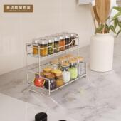 打多功能不锈架钢厨多功能储房置物架免室孔卧收纳卫生间浴室桌面