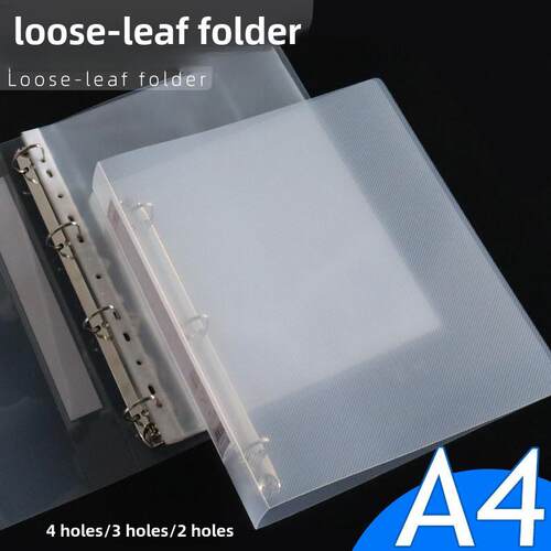 2 ring binder活页夹 a4 3 holes folder夹 looseleaf file文件夹