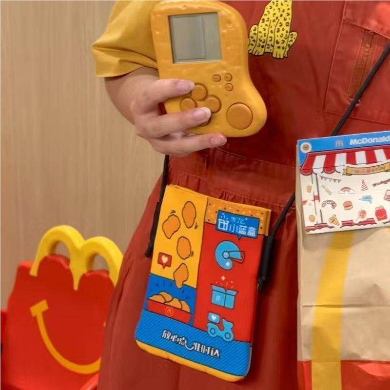 202斜挎小可爱便携手拎袋高级帆感包布女4包手机零钱JYV包通用款