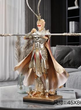 正品胜圣斗战佛客厅电视柜摆件齐天大孙悟空办公室摆设乔迁业开送