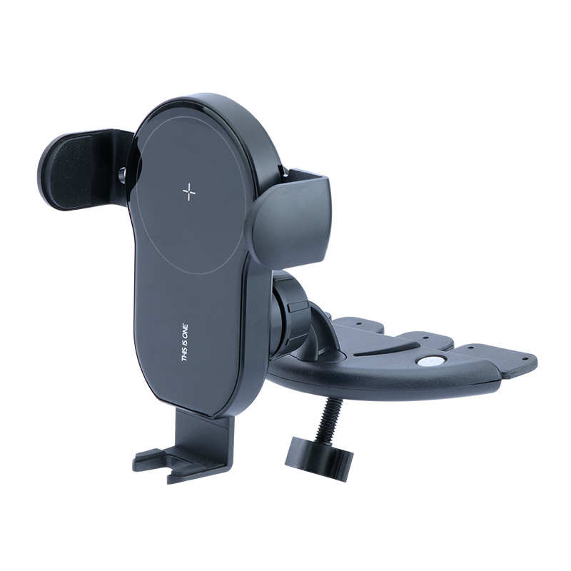全自动感应车载手机架口汽车用无线充电器车用固定支撑导航支架