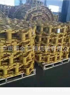 挖掘机配件DX340驱动齿引导轮38节链条履带总成