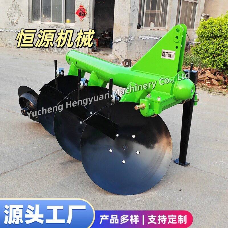 农用1LY-0圆管圆盘犁防缠草开荒整犁黏土沙地深耕地设备
