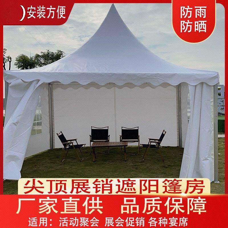 户外广告婚庆展示活动展销尖顶篷露天室外星空展览遮阳蓬帐篷露营