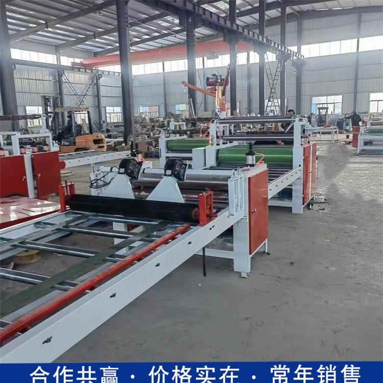 分体冷胶木饰面平贴机 龙门上下料贴面机 pur热熔胶碳晶板覆膜机