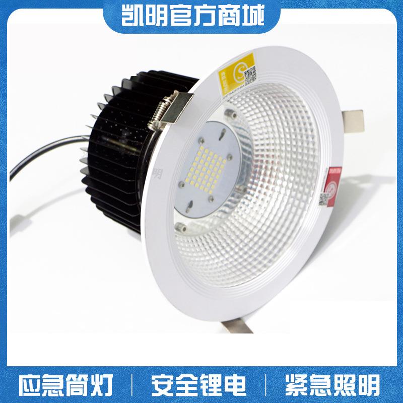 led应急射灯25w30w35w40w50w锂电EPS应急照明灯高顶天花灯厂家