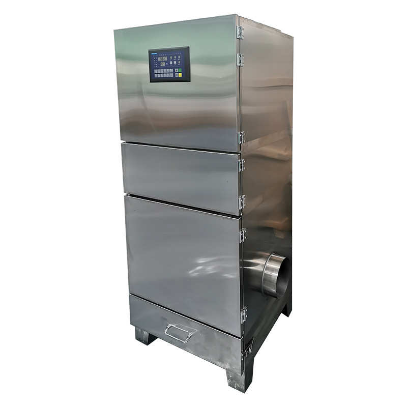 不锈钢单机脉冲滤筒除尘器 激光打磨工业集尘器粉尘收集器集尘机