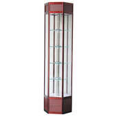 化妆样品多功能定制旋转厂家直销模牙柜美容品展示 柜展示商用