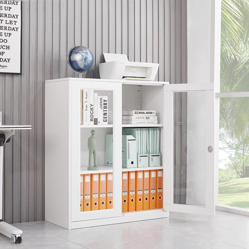 办公室资料具档抽屉柜带锁JY-AG案储物工柜收纳柜文件柜矮柜落地