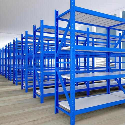 轻型货架仓储多层自由组合中型1.2m×40cm×2m库房金属耐用钢架