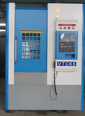 立车厂家VTC650数控立车盘类离合器零件高速切削数控立式车床