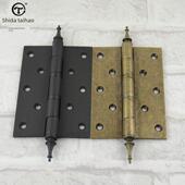 世联太好合页全铜黑古玩平开合叶纯铜加厚实木门合页