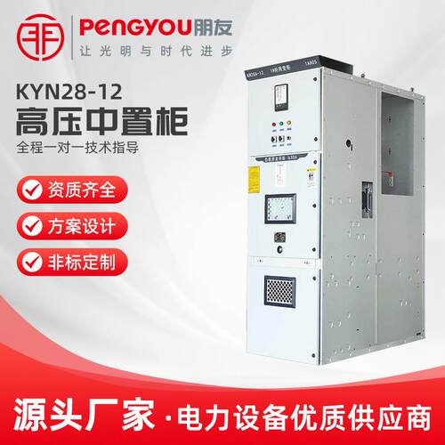 高压配电柜中置柜KYN28-12环网柜XGN15高压电动机出线柜开GGDGCS