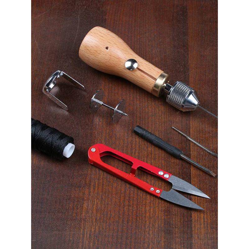 IYR7皮革手缝机 直钩锥子皮具手工缝线工具菱形锥皮艺修鞋缝线器,居家布艺,线盒,淘宝优惠券,粉丝福利购,淘宝优惠卷