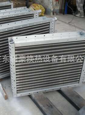 LT铜管铝翅片表冷器 环保VOC不锈钢串片冷却器 RTO废气换热器