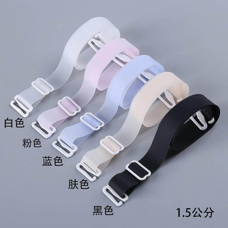 夏季时尚隐形透明肩带女士硅胶胸罩文胸防滑神器带子内衣带可外露