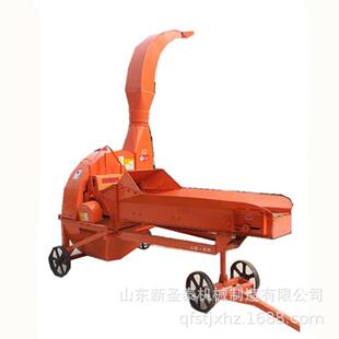 圣泰牌新型秸秆铡揉机可铡草揉搓多功能机器自动进料青储铡揉机