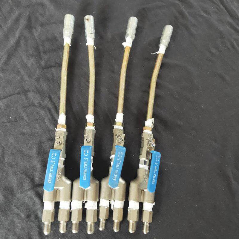 水固化高压注浆机配件双液灌浆机双液组合开关不锈钢材质图片