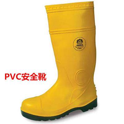 羿科AEGLE KV20Y PVC安全雨靴钢头防刺穿高筒防水防滑耐磨劳保靴