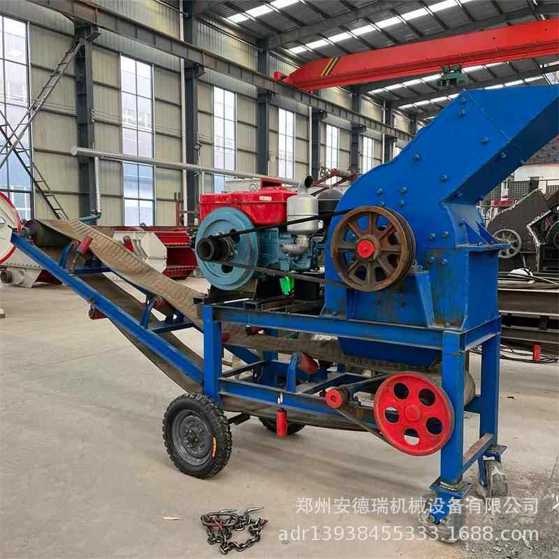 小型鹅卵石200*300制砂机移动砂能岩功石头粉碎机多硅式石打砂机