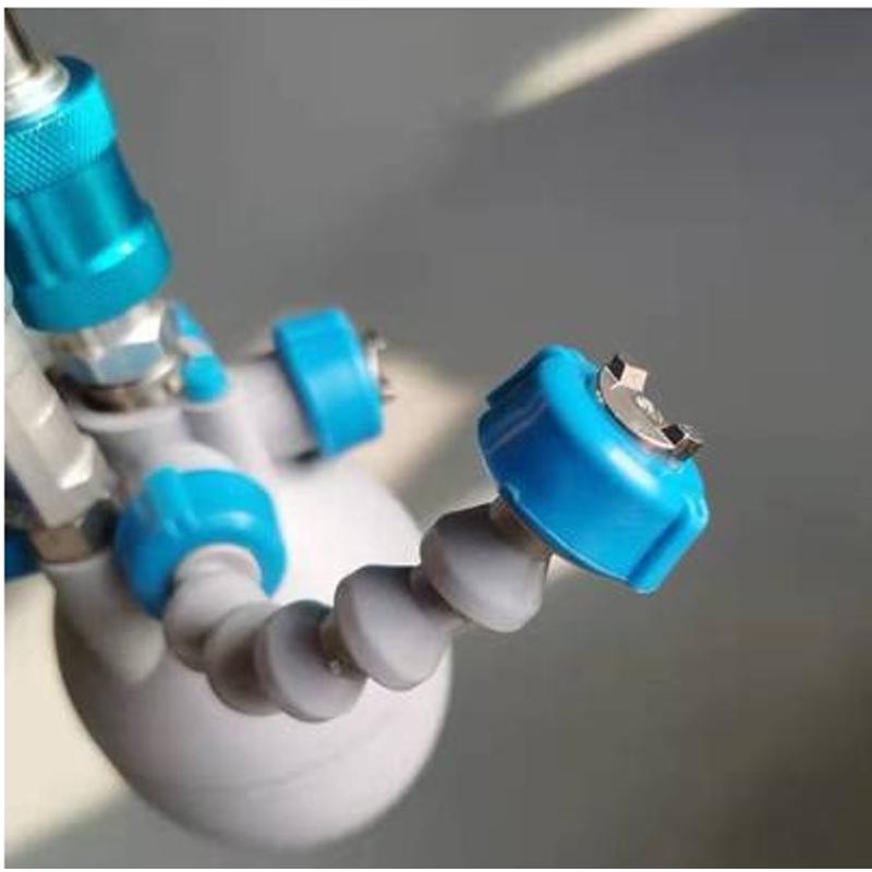 二流体干雾加湿器进水过滤器防止喷嘴堵塞万向转接头转换喷雾角度