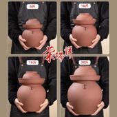 正宗四川泡菜坛子土陶家用无釉老式 酸菜坛专用腌菜咸菜罐加厚密封