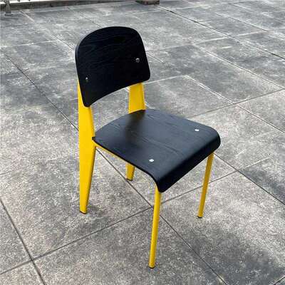 椅子实木餐桌椅平替餐椅vitra小户型家用奶油设计师椅子标准复古