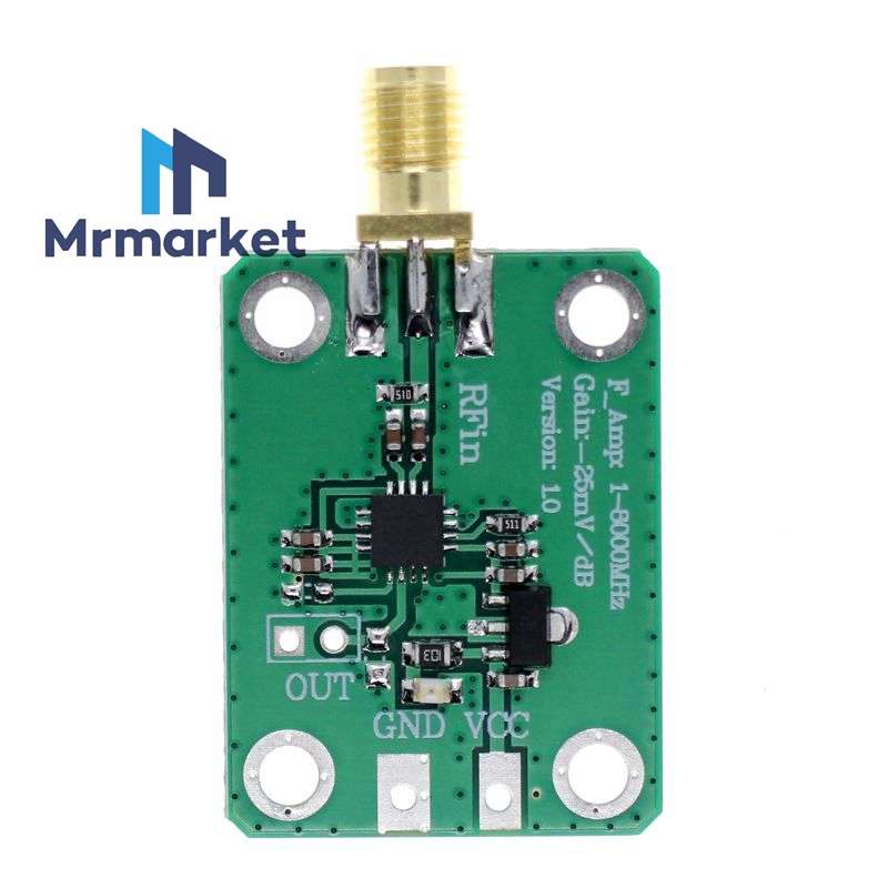 AD8318 射频 对数检波器 70dB RSSI测量 功率计（1-8000MHz）