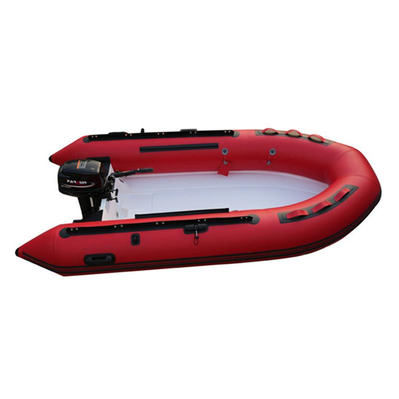 3.3m玻璃钢船 PVC船海帕龙船抗洪防汛玻璃钢充气船 海钓船 CE