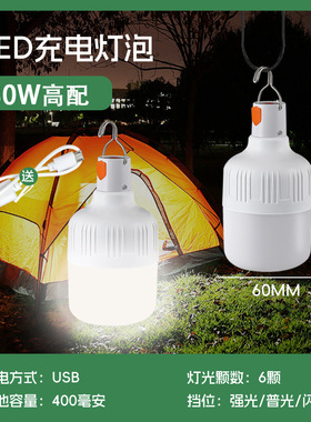 12v伏直流led灯泡24v6v48v60v低压电瓶车蓄电池摆地摊夜市照明灯