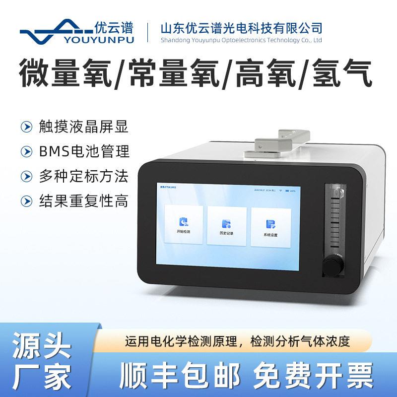 便携式氢气分析仪氢气浓度纯度检测仪微量氧氧常量氧气体分析仪