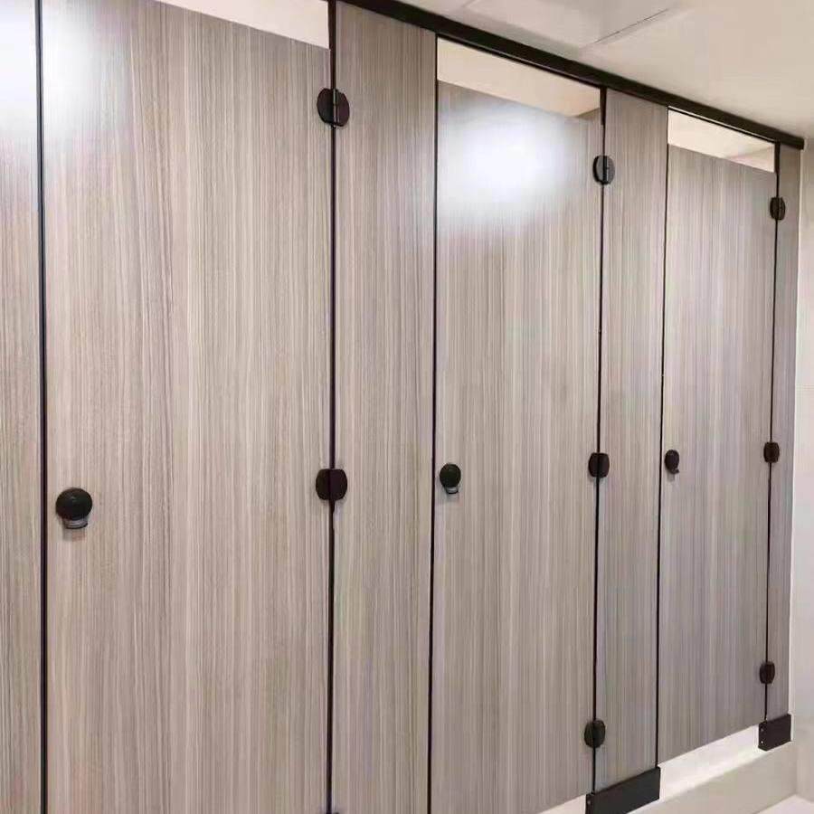 公共化妆室厕所蹲坑隔断板学校工厂金属铝蜂窝抗倍特PVC防水隔断