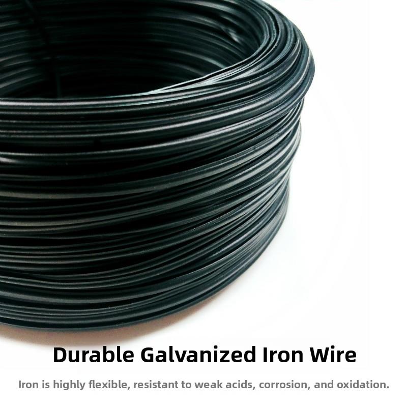 皮铁丝包塑环保扎线塑料葡萄电镀铁锌扎线