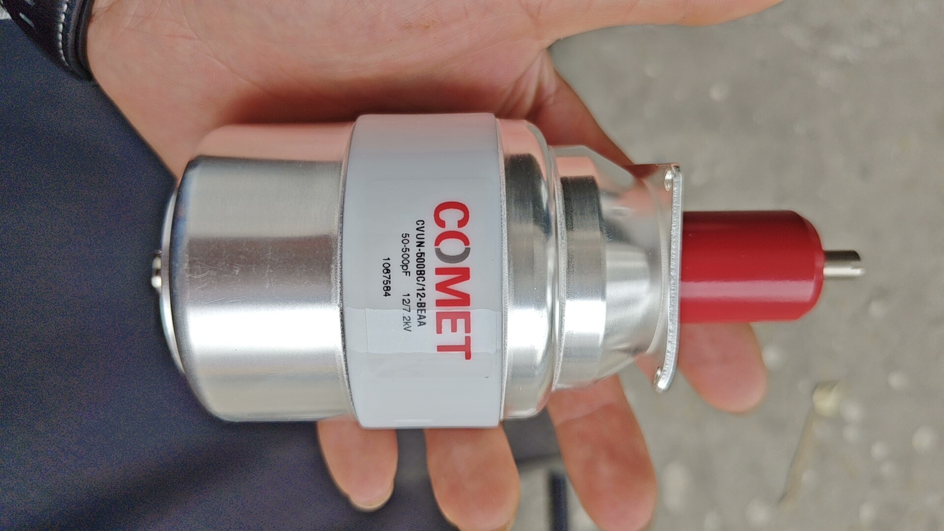 COMET科密可调电容真空电容器