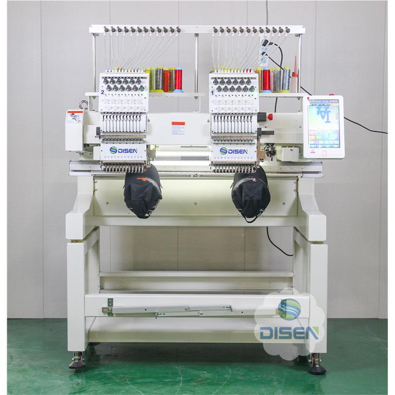 头全自动电脑绣花机服装DS-J1202平绣刺绣机mb双roider machines