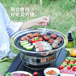烧炉用木烤炭韩式烤肉炉碳木烤炉烧烤架炭火炉子烤肉韩式烤肉机炭