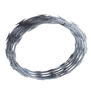 定螺制生产热刀镀锌刀片刺网带刺钢 丝刺线 防盗旋片刺绳