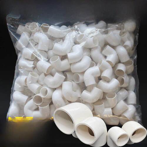 PVC16 20 25 32 40电线管弯头PVC电工配件电线管弯头90度弯头包邮