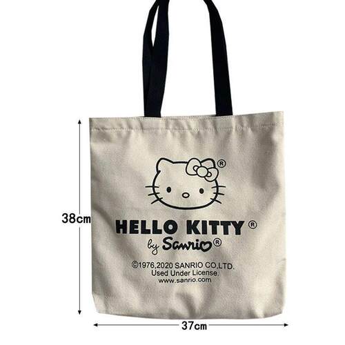 Canvas Tote Bag hello kitty Aesthetic Personalized Custom