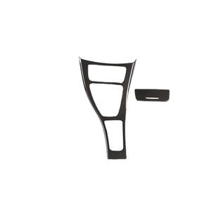 饰框碳纤纹内饰改装 宝马3系E90中控面板装 配件 12款 适用于05