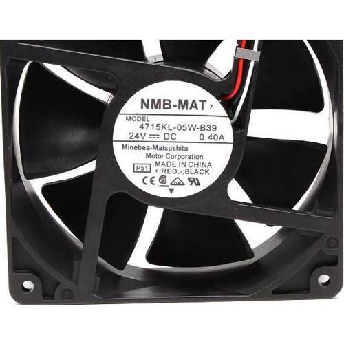 NMB美培亚1238 12CM 0.90A 双滚珠PWM大风量风扇4715KL-04W-B46