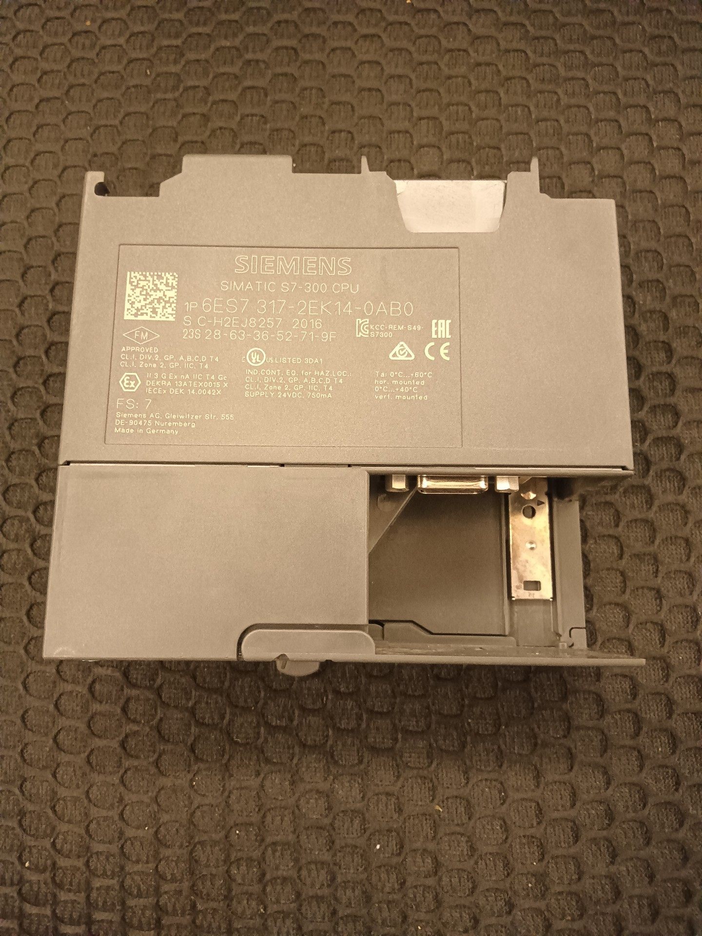 317-2EK14-0AB0 西门子CPU 原装正品 功能完